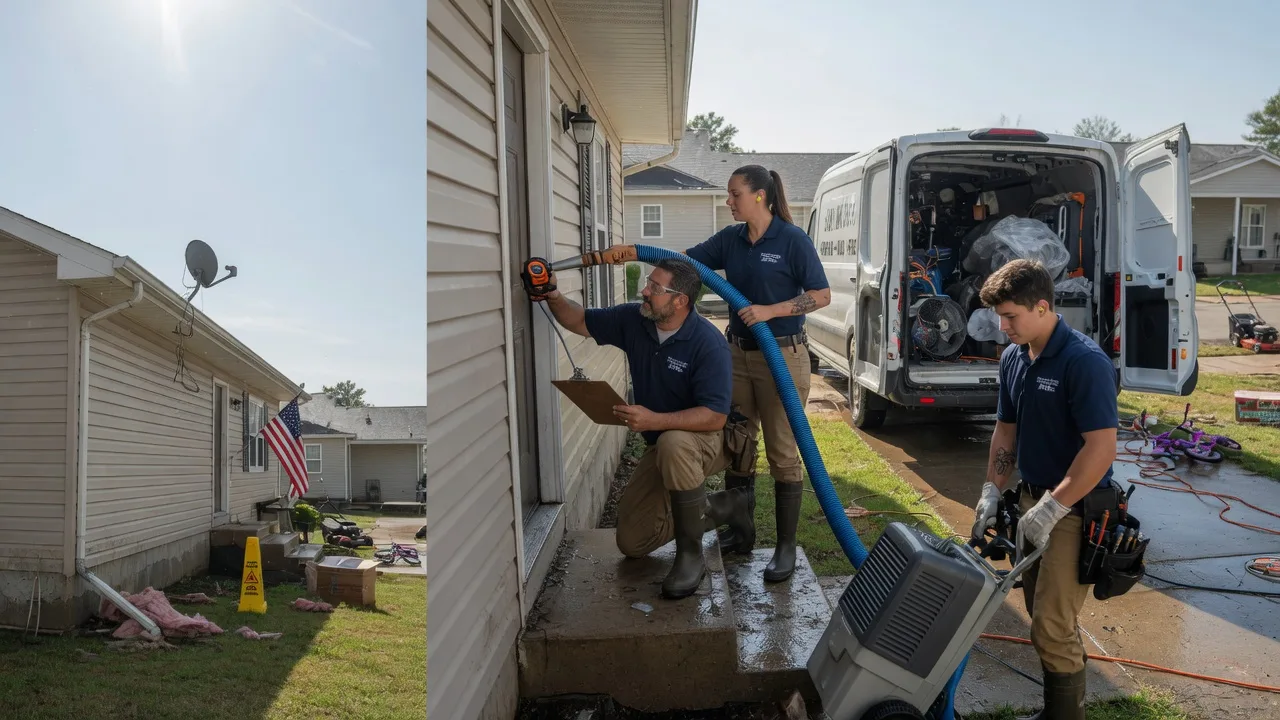 Ceiling Water Damage Restoration in New Hartford, IA near me
