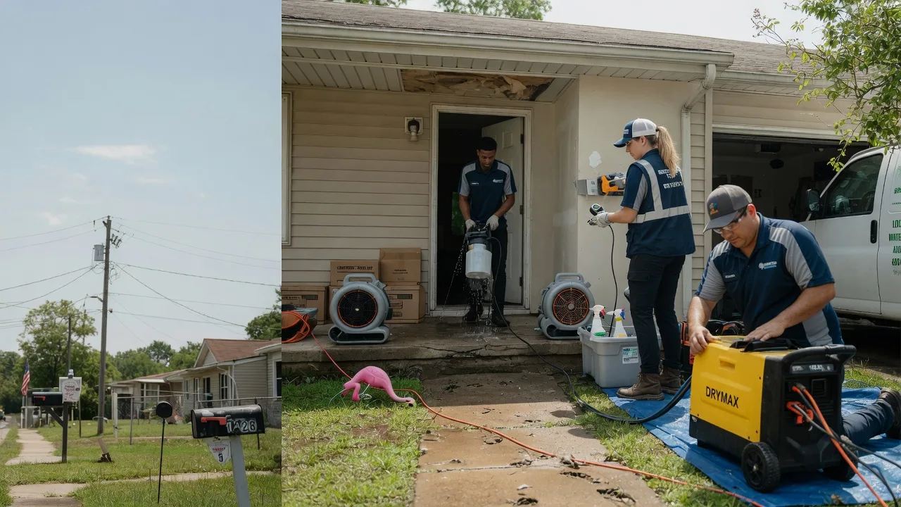 Storm Damage Water Removal in New Hartford, IA near me